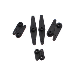 SH40 - Plastic Standard Horn Set, Heavy Duty, 25 Tooth (8pcs) | חלפי סרווים