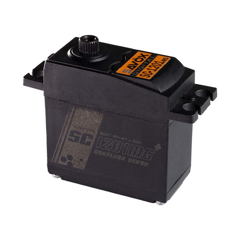 SC1201MGP - High Torque Coreless Standard Digital Servo, 0.15sec / 347.2oz @ 6V | סרווים סטנדרטיים SC1201MGP - High Torque Coreless Standard Digital Servo, 0.15sec / 347.2oz @ 6V | סרווים סטנדרטיים