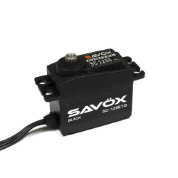 SC1256TG-BE - Black Edition Standard Size Coreless Digital Servo .15/277 @ 6V | סרווים סטנדרטיים