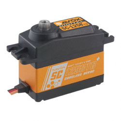 SC1258TGP - Standard Size Coreless Digital Servo w/ Soft Start, 0.08sec / 166.6oz @ 6V | סרווים סטנדרטיים