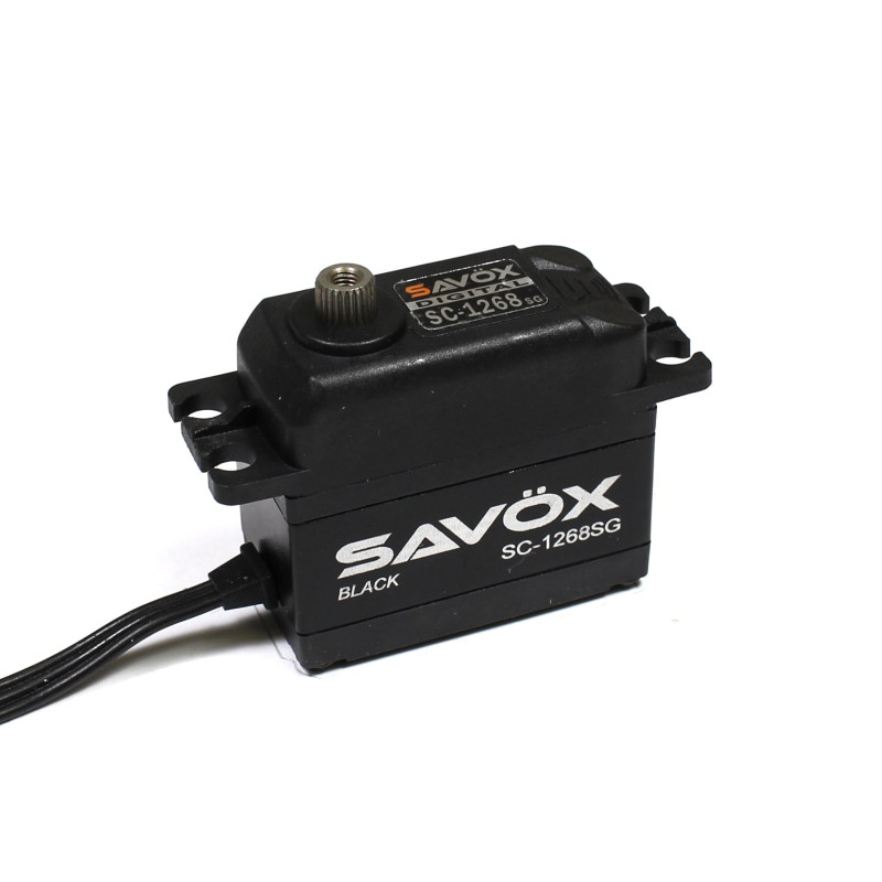 SC1268SG-BE - Black Edition High Torque Digital Servo .11/347 @7.4V | סרווים סטנדרטיים SC1268SG-BE - Black Edition High Torque Digital Servo .11/347 @7.4V | סרווים סטנדרטיים