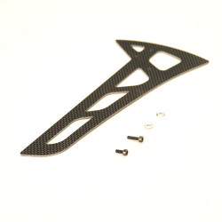 Thunder Tiger RC Helicopter Raptor E700 E720 Parts Carbon Vertical Fin PV1600-1 | מסוקים