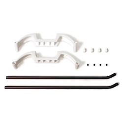 Thunder Tiger RC Helicopter Raptor E700 Parts LANDING SKID SET PV1672NIB | מסוקים