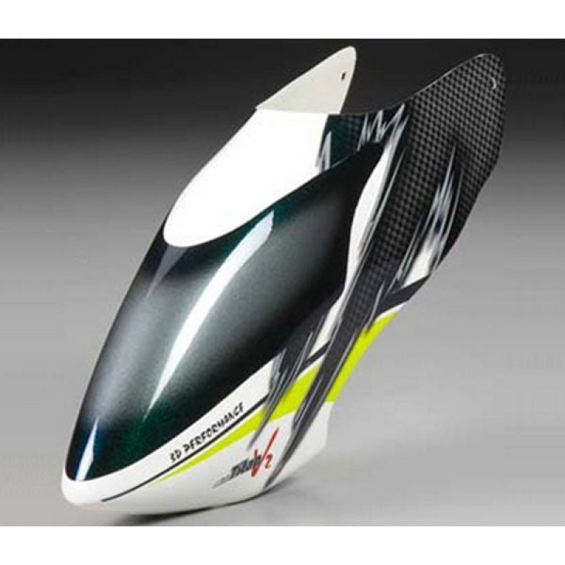 Titan E325 Parts FRP Canopy Carbon PV1244-C | מסוקים Titan E325 Parts FRP Canopy Carbon PV1244-C | מסוקים