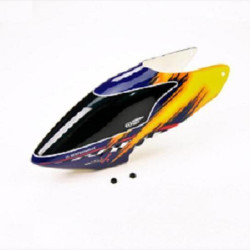 Titan E325 Parts FRP Canpoy Blue/Yellow PV1244-LY | מסוקים