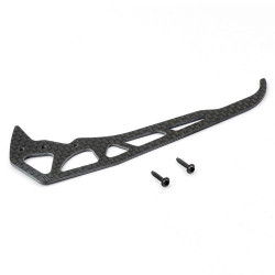 Titan E360 3D Carbon Fiber Tail Fin PV0842 | מסוקים