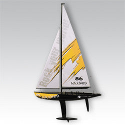 Free shipping_Naulantia 1M Racing Yacht Red 5549 | מפרשיות
