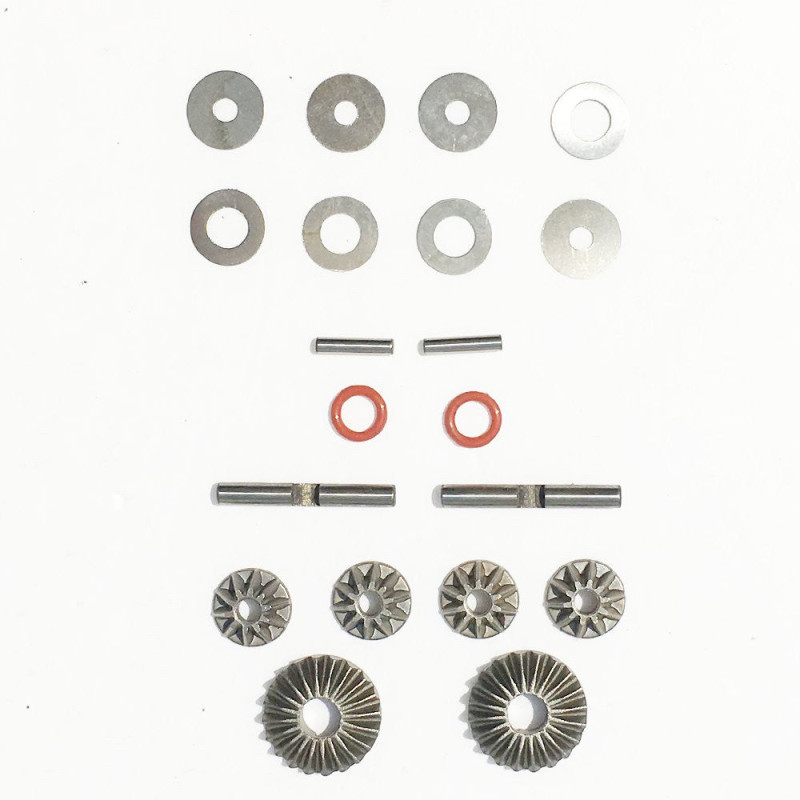 Bushmaster 8E Parts Diff Gears & Pins PD90506S1 | רכבי RC Bushmaster 8E Parts Diff Gears & Pins PD90506S1 | רכבי RC