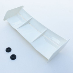 Bushmaster 8E Parts Rear Wing, White PD90543S1 | רכבי RC