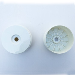Bushmaster 8E Parts Wheel, White PD90554S1 | רכבי RC