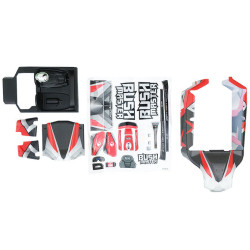 Bushmaster parts Body, Red PD9456 | רכבי RC