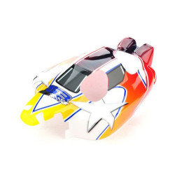 EB4 S3 parts PRINTED BODY SET (ORANGE), PD7790 | רכבי RC