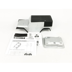 KAISER XS Parts Pre-Painted Body Silver PD90414S1 | רכבי RC