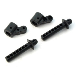 MT4 G3 Truck Parts FF BODY MOUNTS&POSTS, ST1 PD2339 | רכבי RC