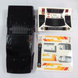 TOYOTA HILUX Parts Pre-Painted Body(Black) PD90605S1 | רכבי RC