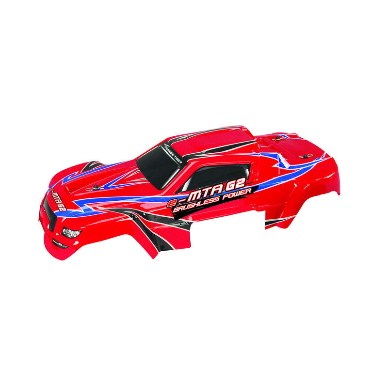 e-MTA G2 Monster Truck Parts Body Set (Red) PD09-0115 | רכבי RC e-MTA G2 Monster Truck Parts Body Set (Red) PD09-0115 | רכבי RC