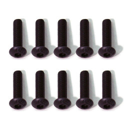e-MTA Parts Buttonhead Machined Screw 4x16mm PD9319 | רכבי RC
