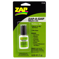 PT-100 - 1/4 oz. (7 gram) Brush-On Zap-A-Gap, carded