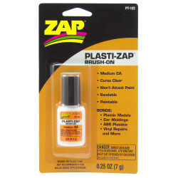 PT-102 - 1/4 oz. (7 gram) Brush-On Plasti-Zap, carded