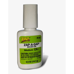 PT-43 - 1/2 oz. (14.3 gram) Brush-On Zap-A-Gap, carded