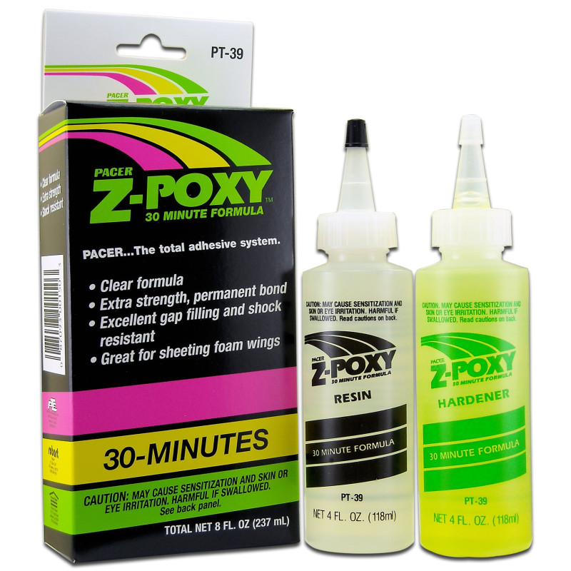 PT-39 - 8 fl. oz. (237 ml.) 30 Minute Z-Poxy | דבקי אפוקסי PT-39 - 8 fl. oz. (237 ml.) 30 Minute Z-Poxy | דבקי אפוקסי