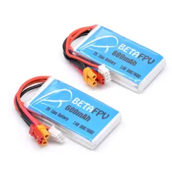 BETAFPV 600mAh 2S Lipo Battery  (2PCS)