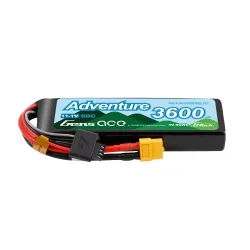 Gens ace 3600mAh 3S 60C 11.4V(HV) Lipo Battery | XT60 Plug | Adventure