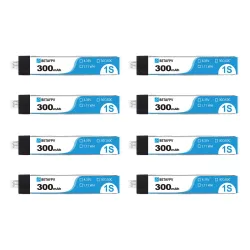 BETAFPV PH2.0 300mAh 1S 30C Battery (8PCS)