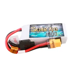 Gens ace 1000mAh 3S 30C 11.1V Lipo Battery | XT60 Plug | Soaring