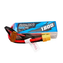 Gens ace 1800mAh 3S 45C 11.1V Lipo Battery | XT60 Plug | Ace Classic