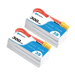 BETAFPV 300mAh 3S 45C Lipo Battery R-Version (2PCS)