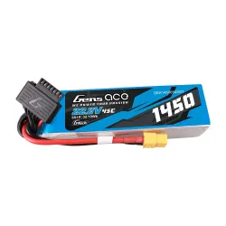 Gens ace 1450mAh 6S 45C 22.2V Lipo Battery | XT60 Plug | Ace Classic