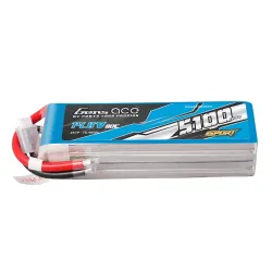 Gens ace 5100mAh 4S 80C 14.8V Lipo Battery | No Plug | Sport (F5B)