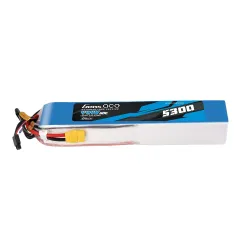 Gens ace 5300mAh 12S 60C 44.4V Lipo Battery | XT90 Plug | Heli