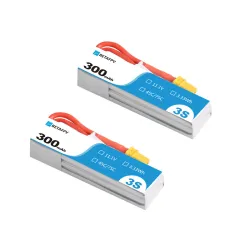 BETAFPV 300mAh 3S 45C Lipo Battery S-Version (2PCS)