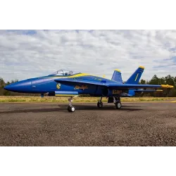 Freewing F/A-18C Hornet Blue Angels 90mm EDF Jet - ARF PLUS