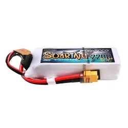 Gens ace 2200mAh 4S 30C 14.8V Lipo Battery | XT60 Plug | Soaring