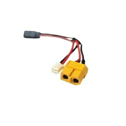 Gens ace XT60 female, JST-XHR-2P to JR-3P male adapter, 100mm