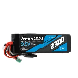 Gens ace 2300mAh 3S 20C 9.9V LiFe Battery | TX&RX