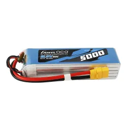 Gens ace 5000mAh 5S 60C 18.5V Lipo Battery | XT90 Plug | Heli