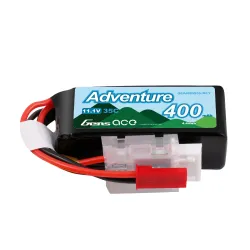 Gens ace 400mAh 3S 35C 11.1V Lipo Battery | JST-RCY Plug | Adventure