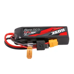 Gens ace 3500mAh 2S 60C 7.4V Lipo Battery | XT60 Plug | Car Classic