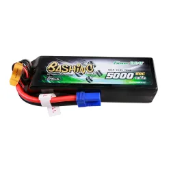 Gens ace 5000mAh 4S 60C 14.8V Lipo Battery | EC5 Plug | Bashing