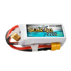 Gens ace 2200mAh 4S 20C 14.8V Lipo Battery | XT60 Plug | Soaring