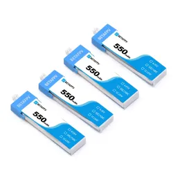 BETAFPV 550mAh 1S Lipo HV Battery (4PCS)