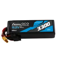 Gens ace 3300mAh 4S 20C 13.2V LiFe Battery | XT60 Plug | TX&RX