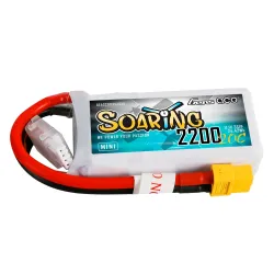 Gens ace 2200mAh 3S 20C 11.1V Lipo Battery | XT60 Plug | Soaring