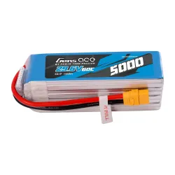 Gens ace 5000mAh 8S 60C 29.6V Lipo Battery | XT90 Plug | Heli