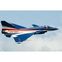 Freewing PLAAF J-10A Blue/White 90mm EDF Jet - ARF PLUS