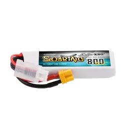 Gens ace 800mAh 2S 30C 7.4V Lipo Battery | XT30 Plug | Soaring